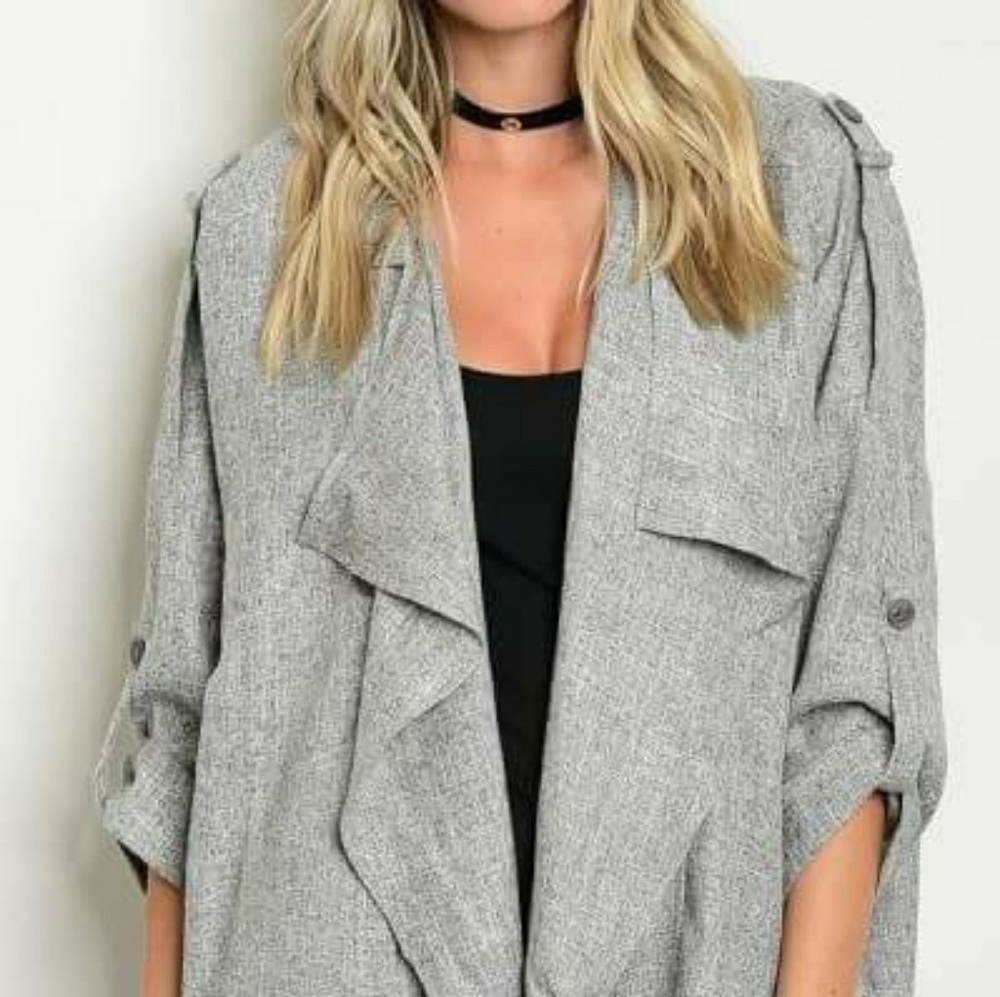 Gray Jacket/Cardigan